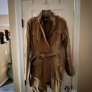 Esprit Women's Tan Belted Trench Coat